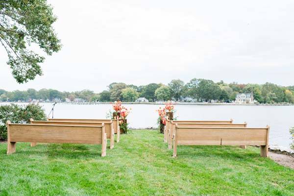 Home waterfront ceremony