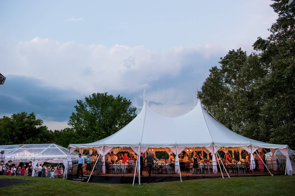 Oatlands Plantation tent