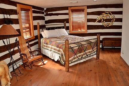 Rustic bed