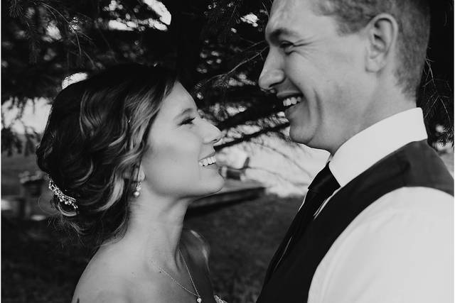 Laughing together