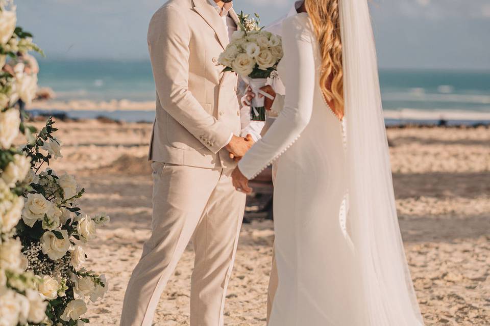 Beachfront Wedding Ceremony