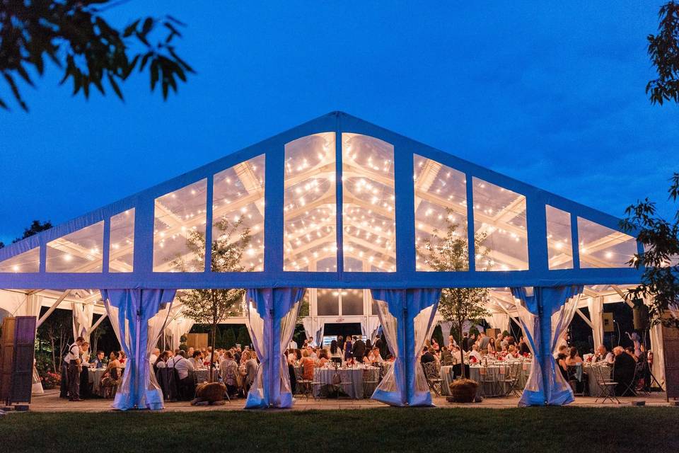 Overlook Reception Tent