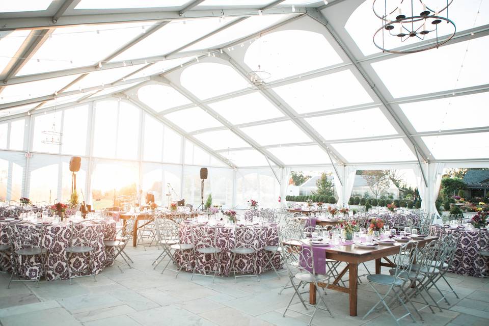 Overlook Reception Tent