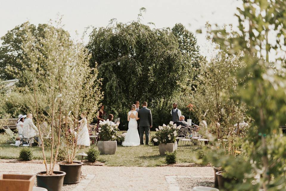 Moon garden ceremony