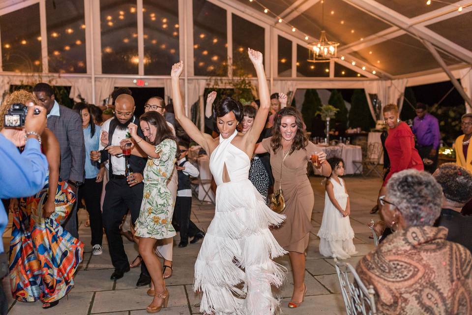 Overlook Reception Tent