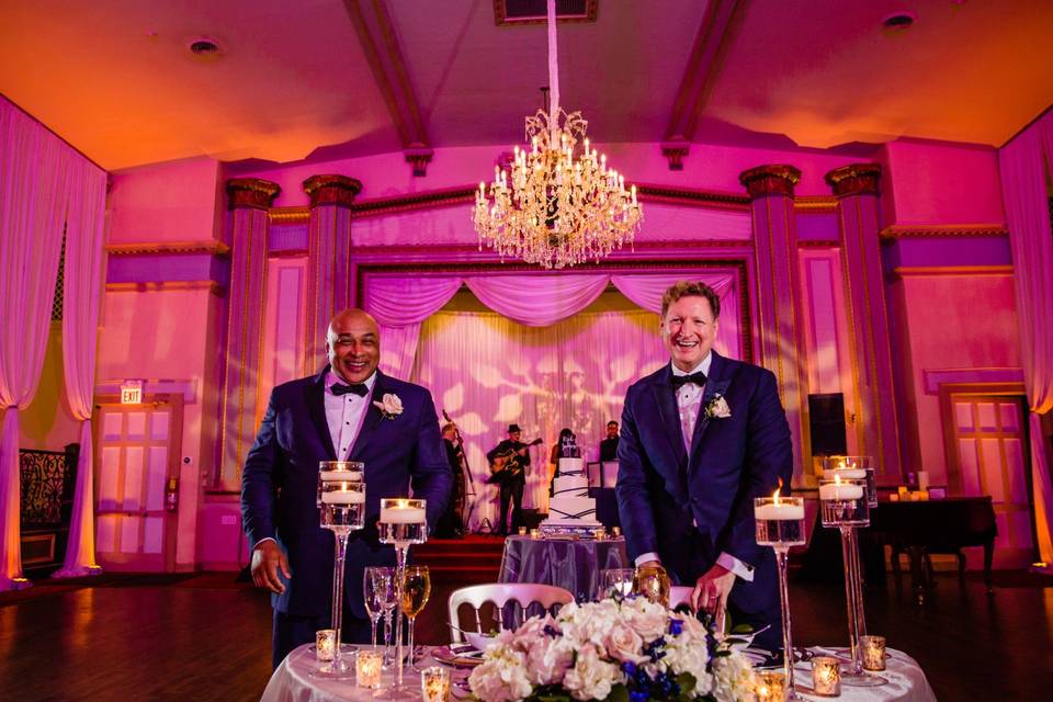 Ceremony in Grand Ballroom