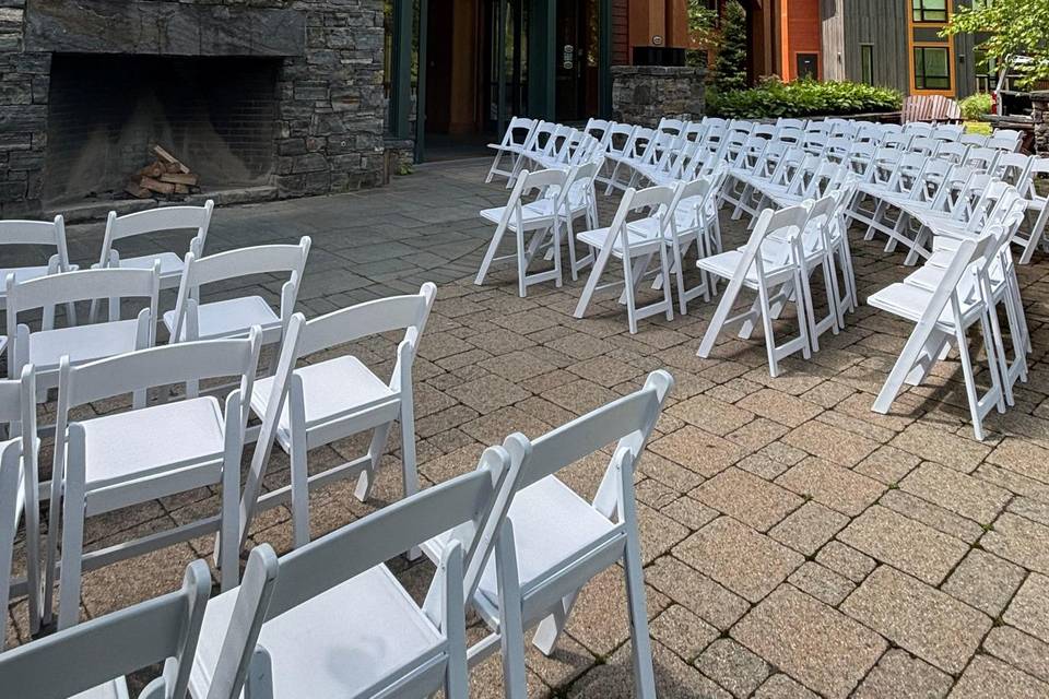 Spruce Patio Ceremony