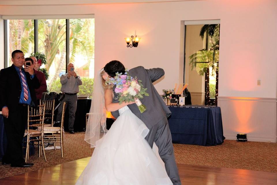 Couple dancing