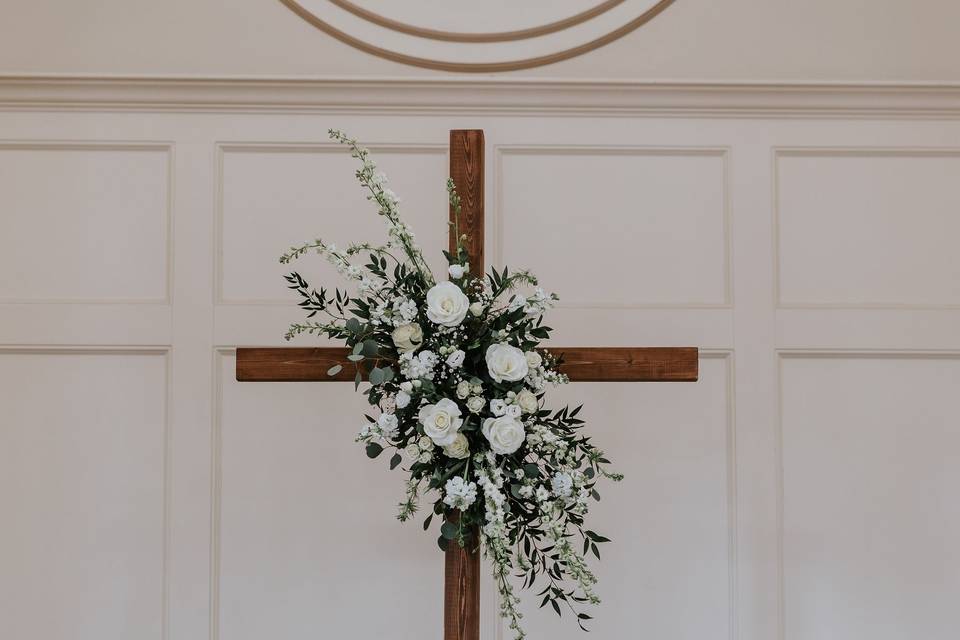 Floral Cross