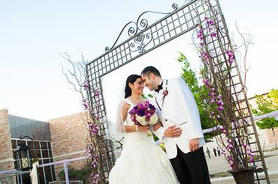 Wedding ceremony area