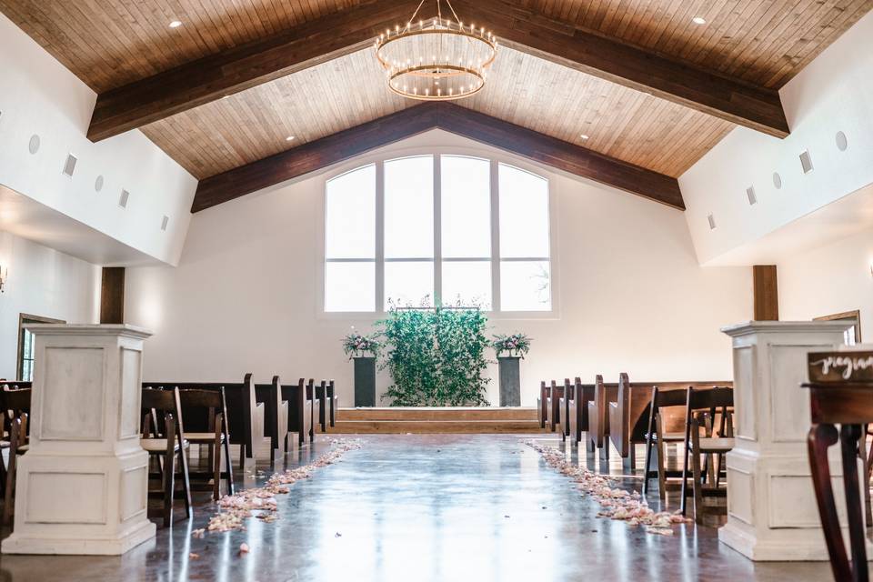 Inside our NEW Chapel