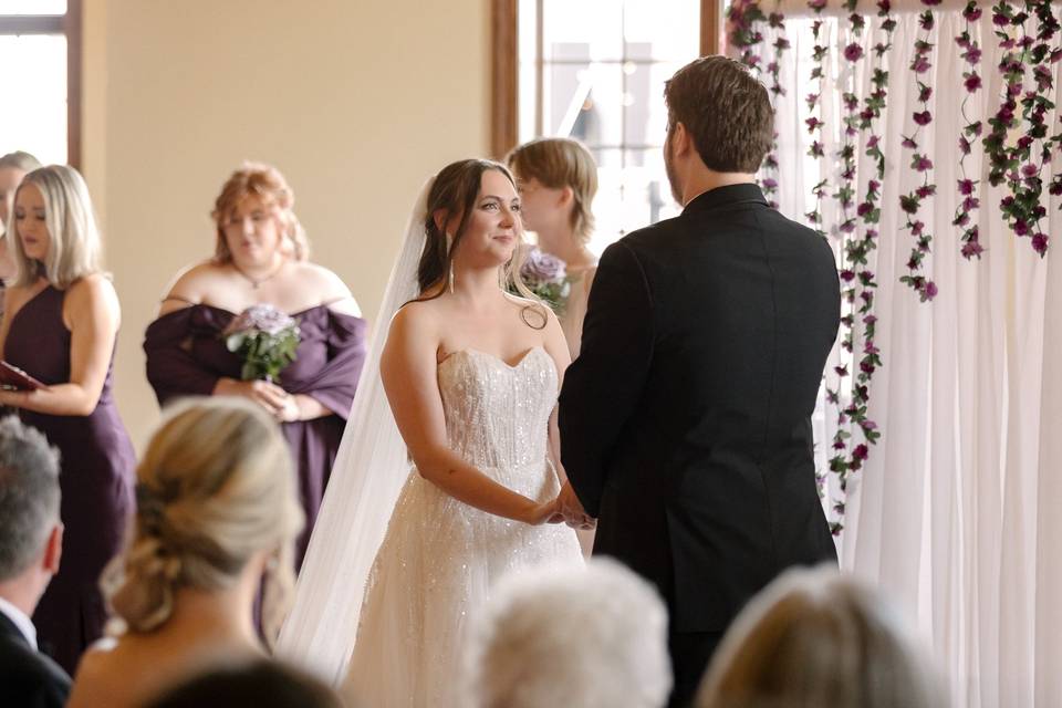 At the altar together