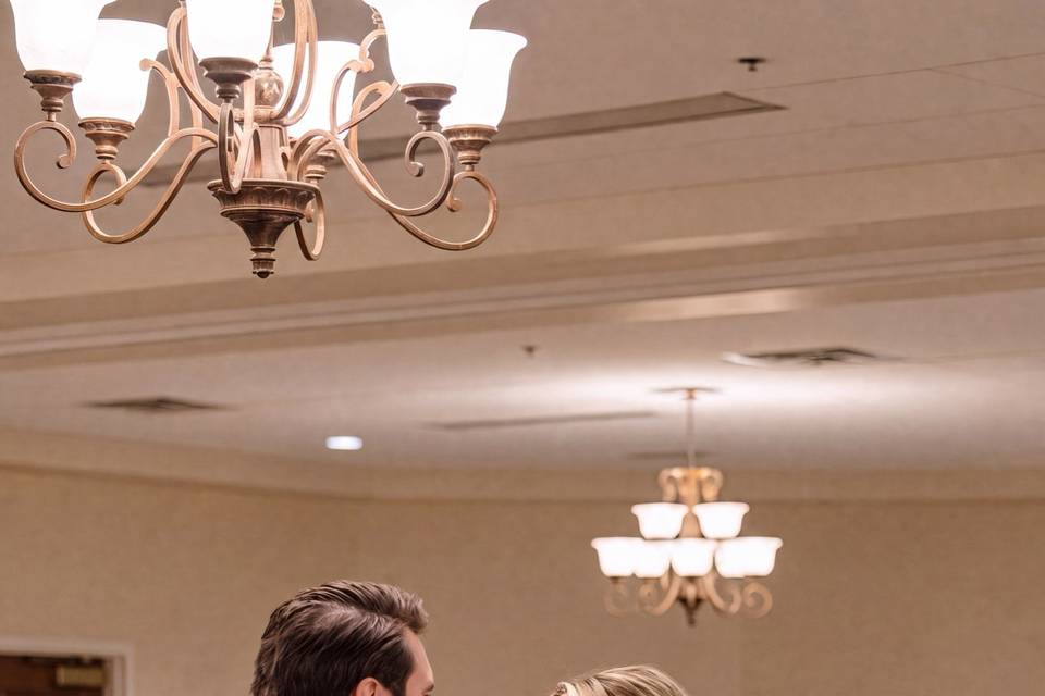 Dancing at the reception