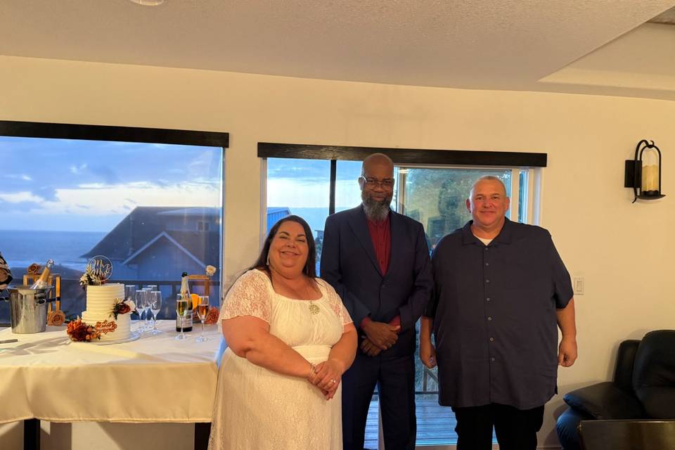 Photo with the happy couple!