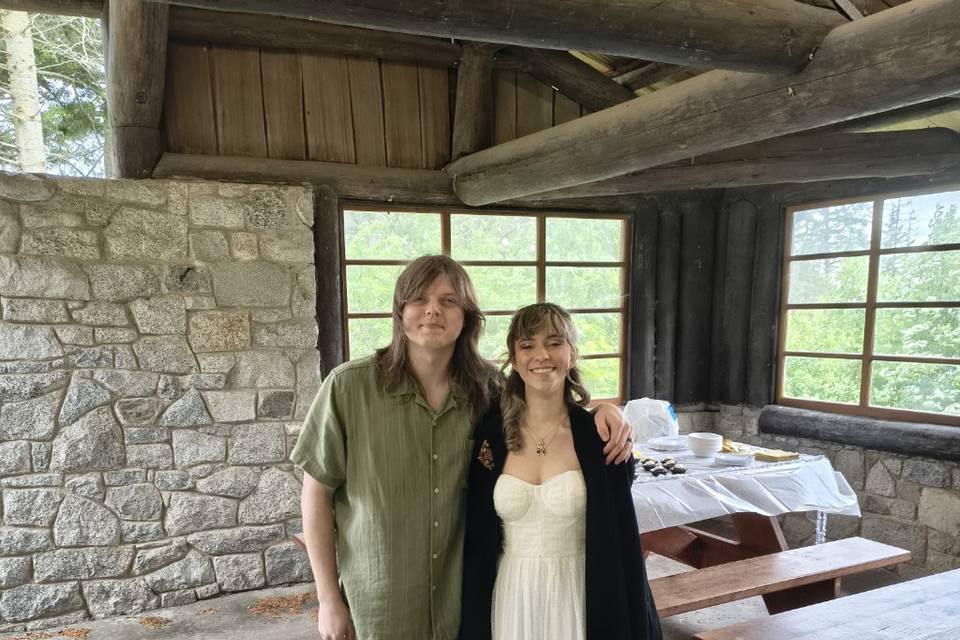 Wedding at Rosario Beach, WA