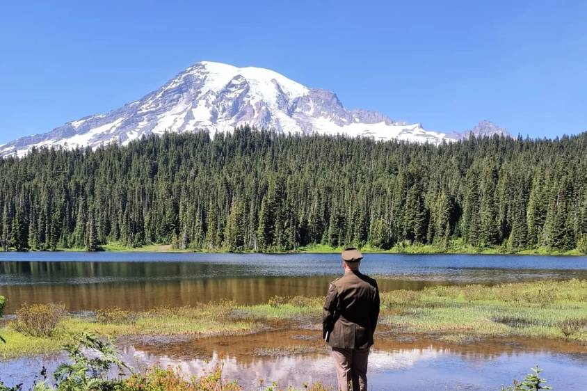 A favorite venue: Mt Rainier