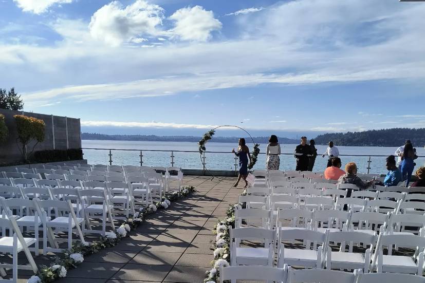Sunday wedding at the Hyatt Re