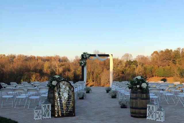 Ceremony patio