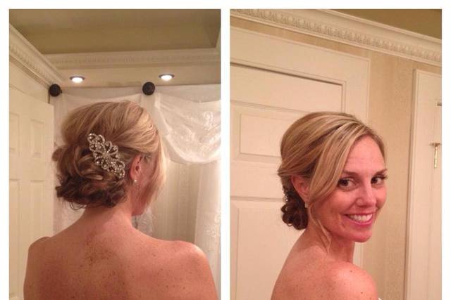 Beautiful bridal style