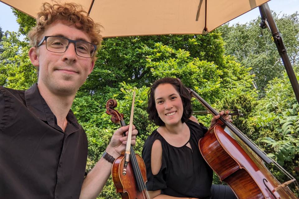 String duo, Botanical Gardens