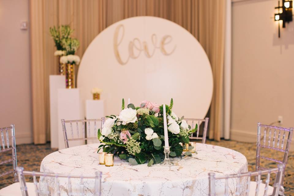 Round Backdrop