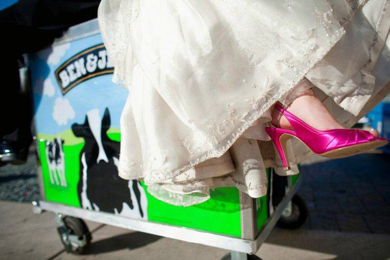 Wedding ice cream catering