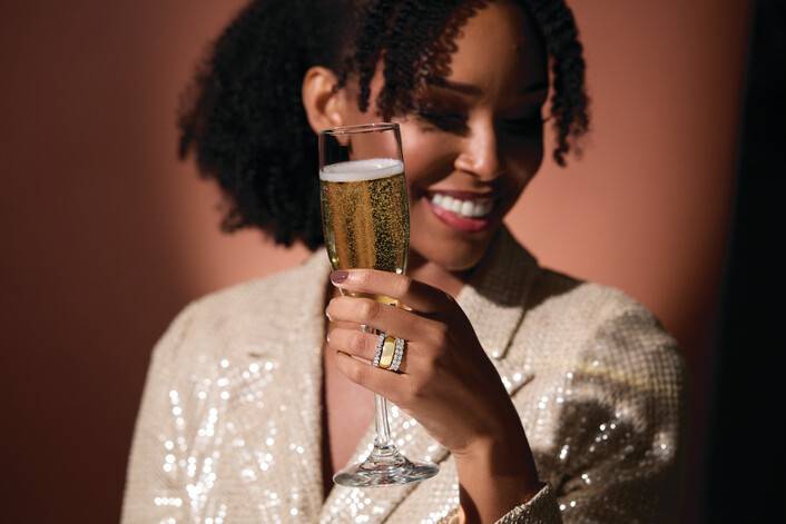 Cheers to love, laughter!