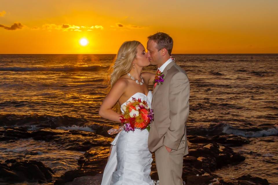 Bride in Honolulu