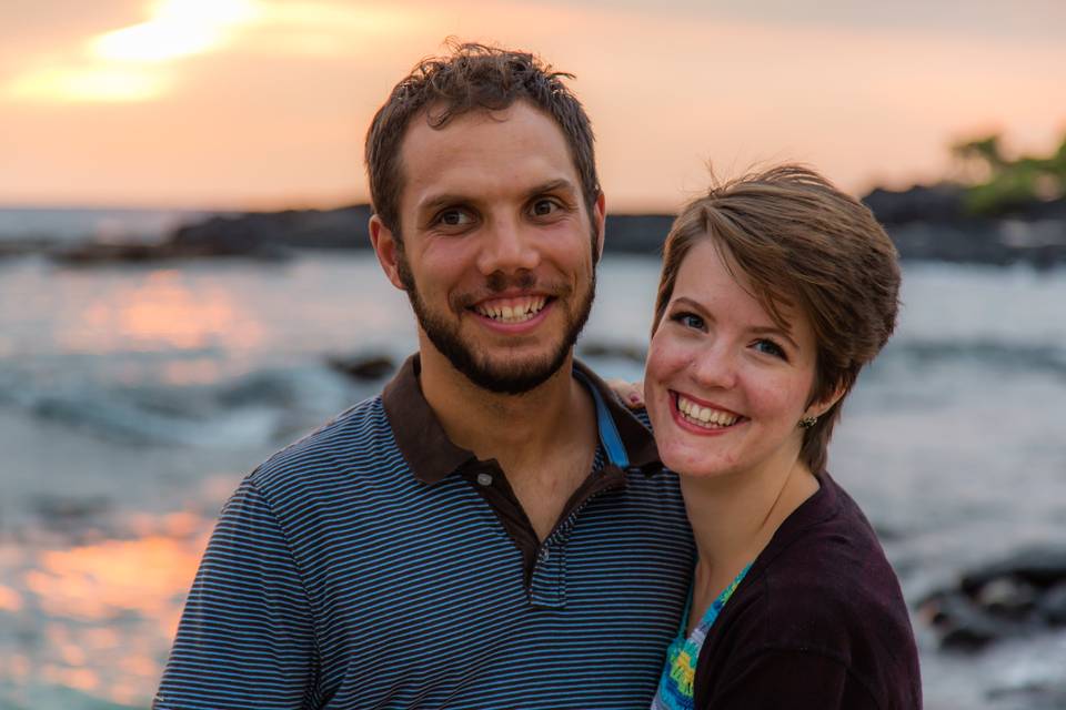 Couple on beach