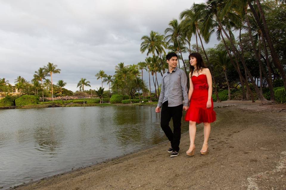 A walk on the beach