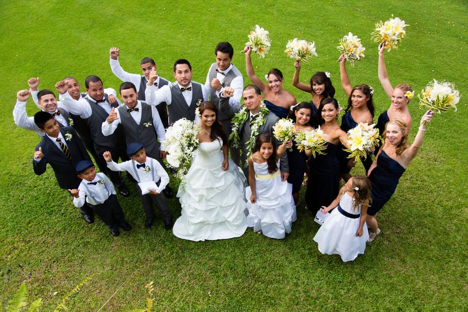Bride in Honolulu