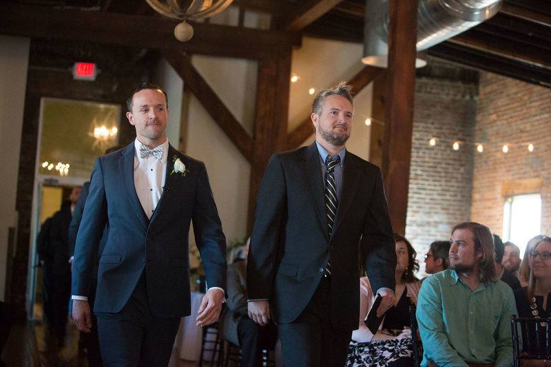 Walking down the aisle