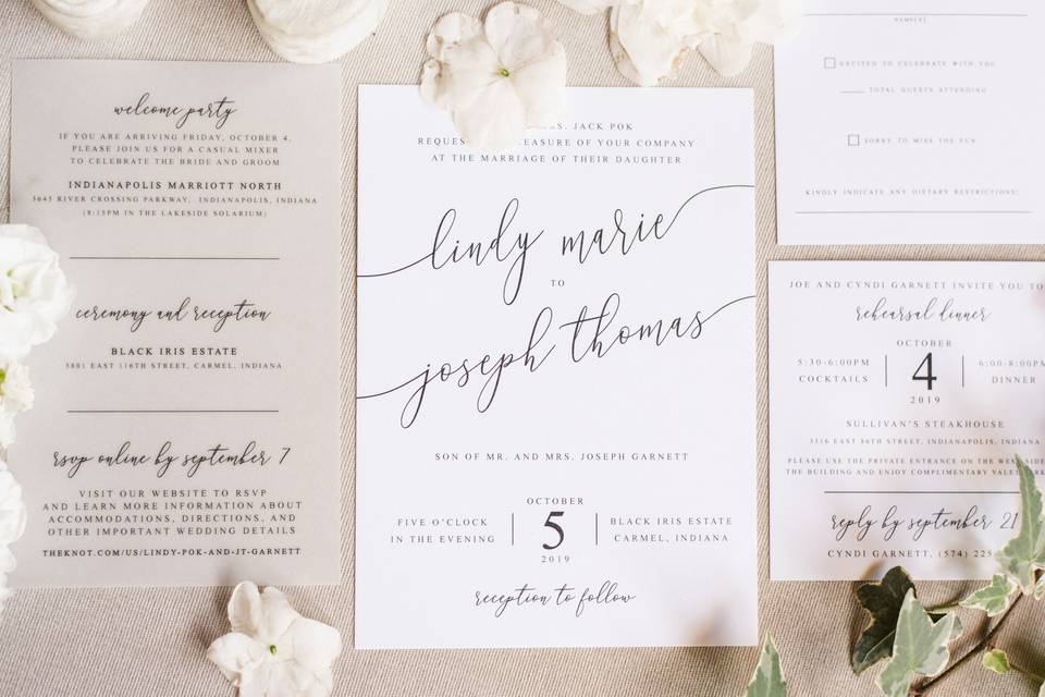 Simple invitation