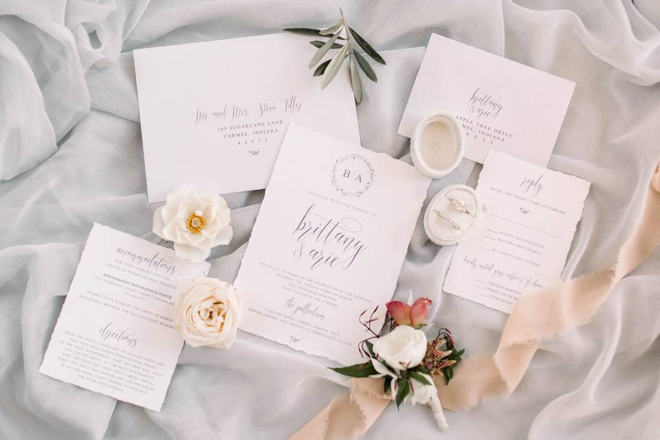 Flat invitation suite