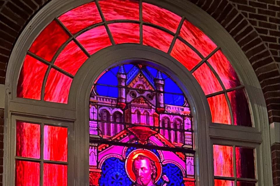 Stained glass detail