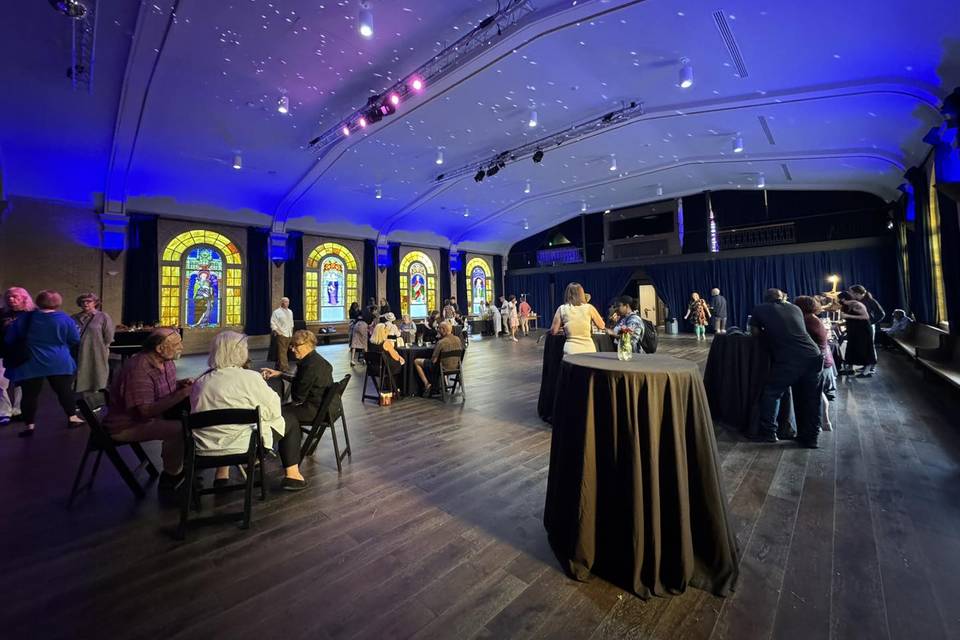 Inside main performance hall