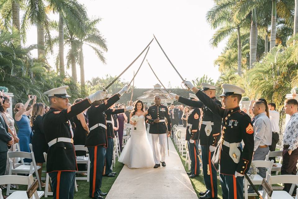 Marine Wedding Miami