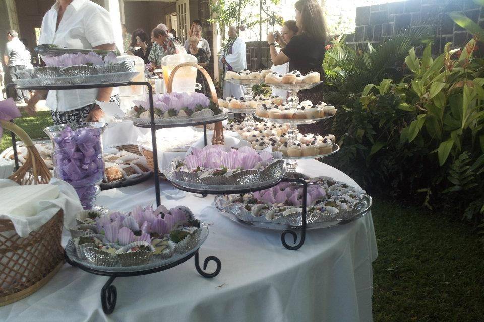 Lavender Dessert Table