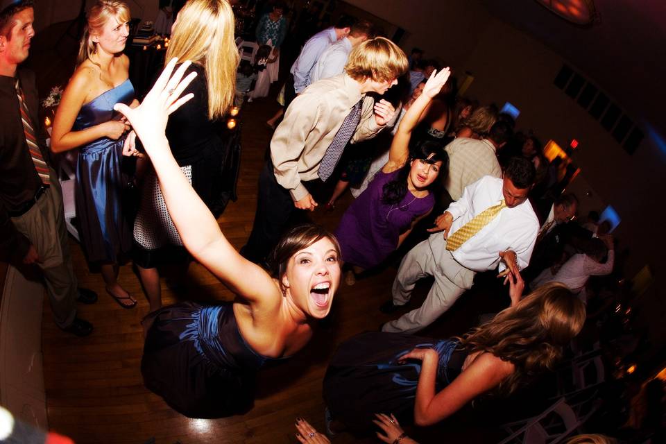 Fun on the dance floor