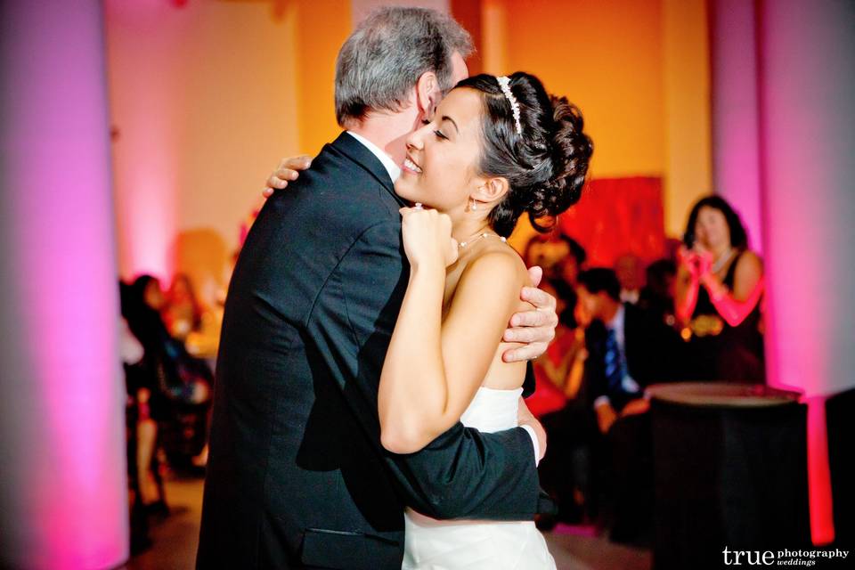 Striking first dance