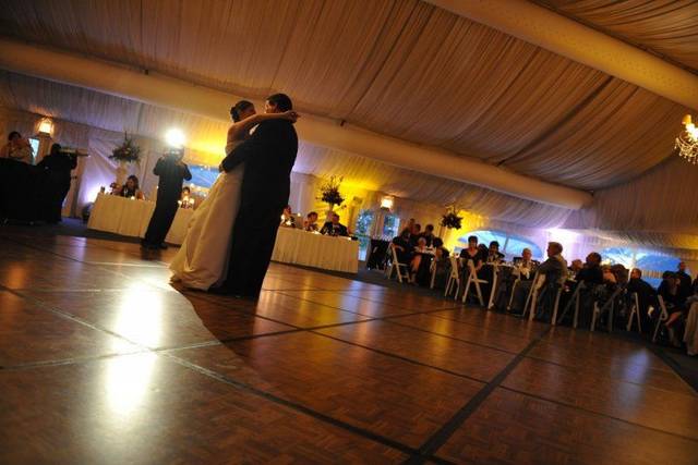 Couple dancing