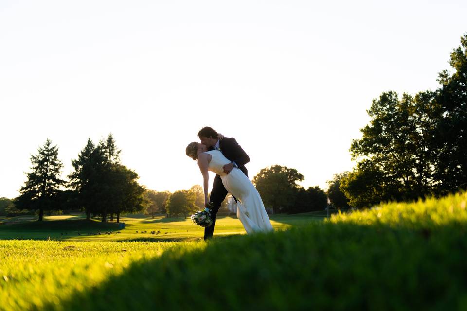 The newlyweds