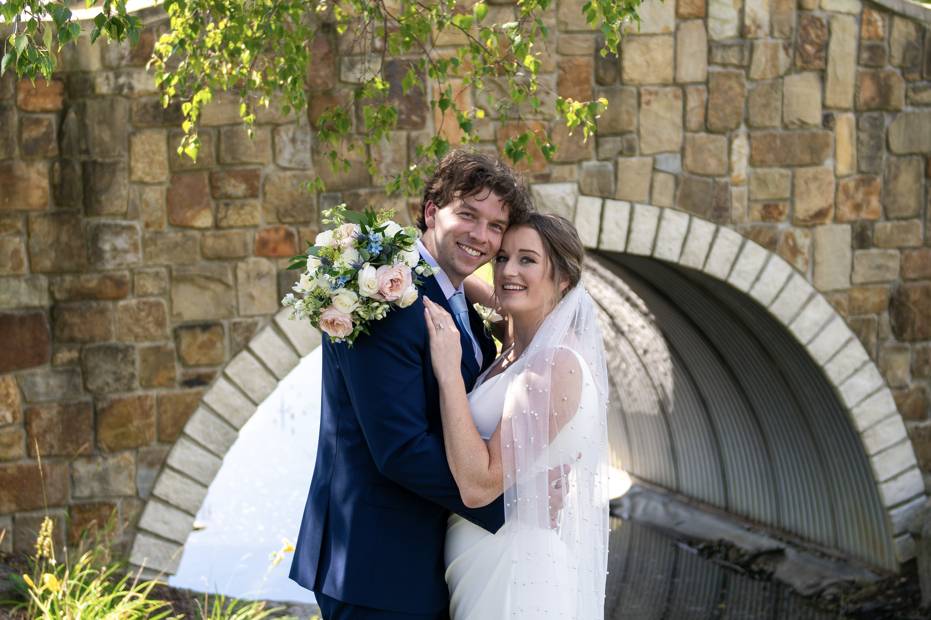 The newlyweds