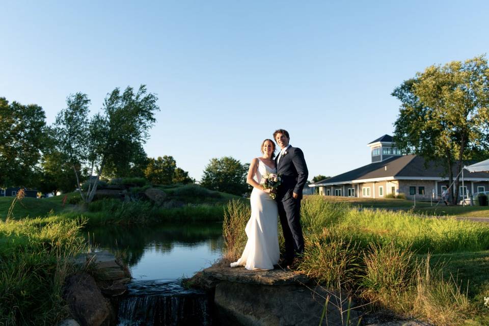 The newlyweds