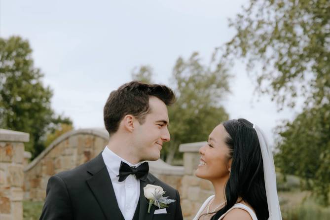 The newlyweds