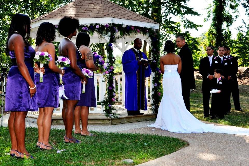 Wedding at Williamsburg, VA