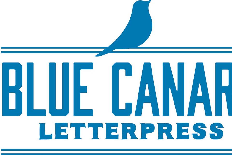 Blue Canary Letterpress