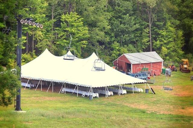 Marquee wedding