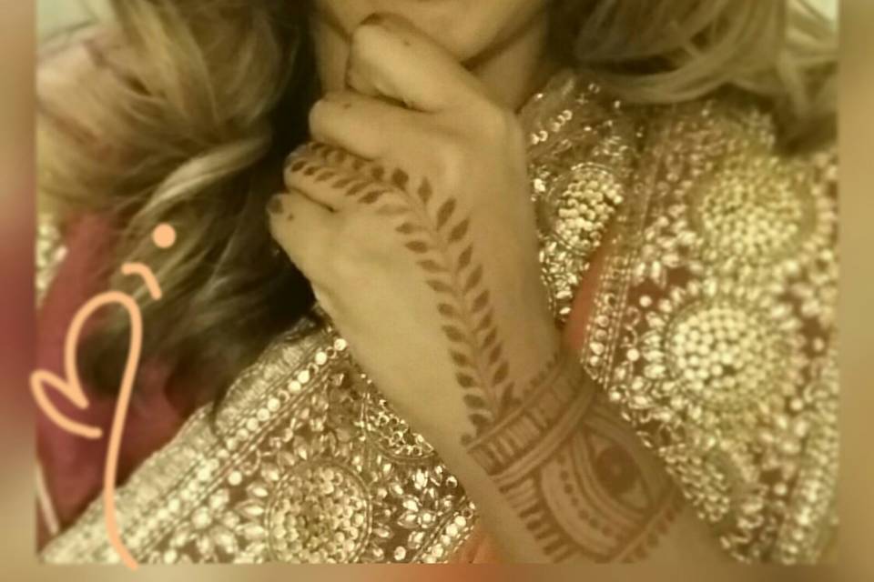 Sweet 16 Party Henna