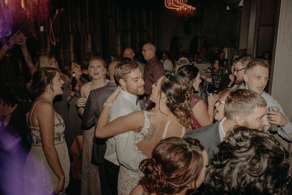 Packed dance floor